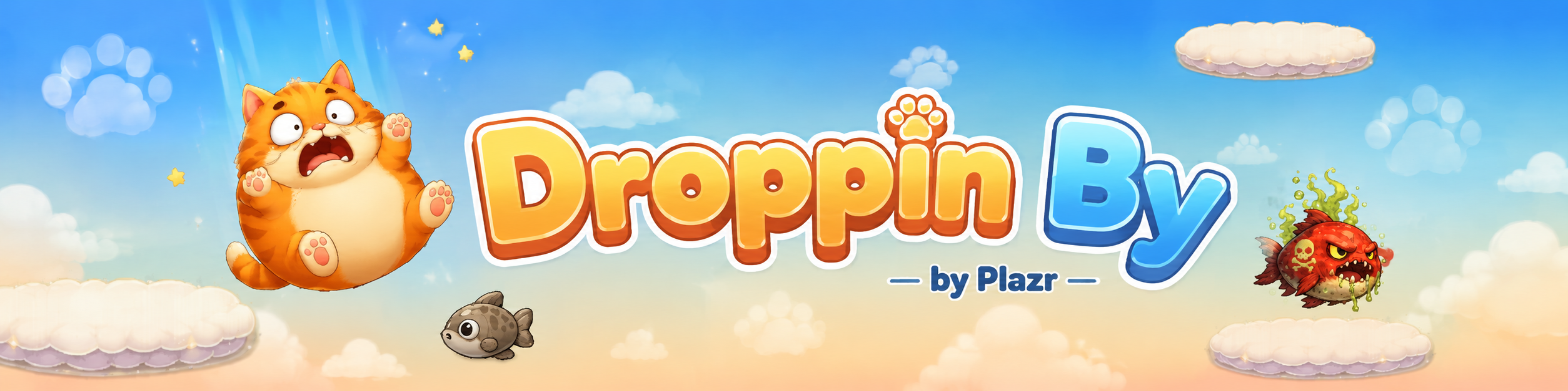 Droppin By banner artwork